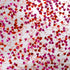 Fushia and Red Heart Confetti - 1/8" Acrylic Sheet