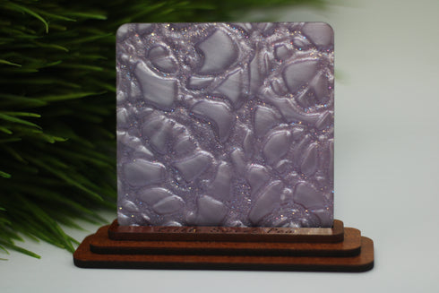 Lavender Cracked Ice - 1/8" Acrylic Sheet