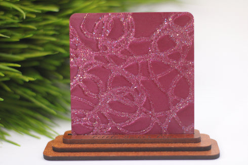 Malbec Cracked Ice - 1/8" Acrylic Sheet