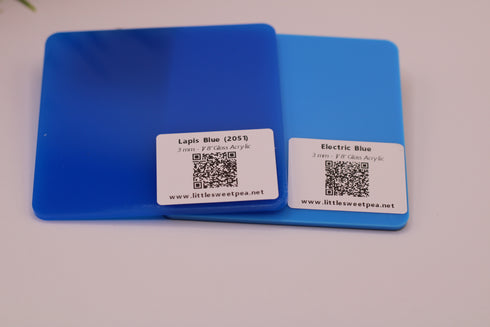 Lapis Blue (2051) - 1/8" Acrylic Sheet