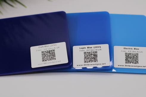 Lapis Blue (2051) - 1/8" Acrylic Sheet