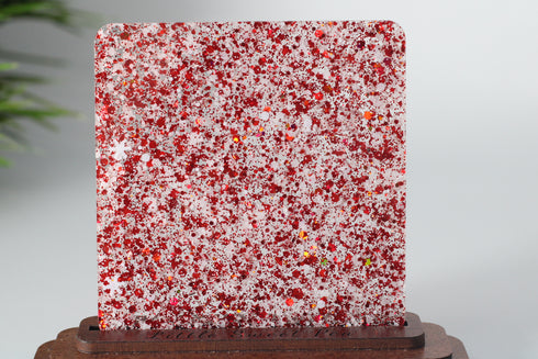 Candy Cane Confetti - 1/8" Acrylic Sheet