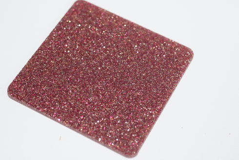 Watermelon Sugar Glitter - 1/8" Acrylic Sheet