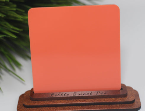 Mango Tango Gloss - 1/8" Cast Acrylic Sheet