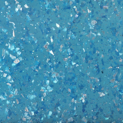 Typhoon Blue Flakes - 1/8" Acrylic Sheet