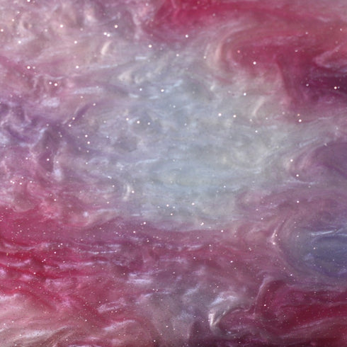 Raspberry Glitter Ripple - 1/8" Acrylic Sheet