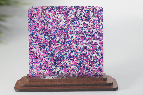 Sapphire Knockout Confetti - 1/8" Acrylic Sheet