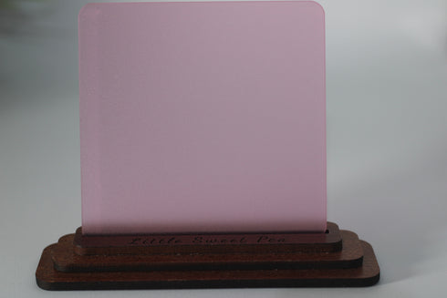 Frosted Pink - 1/8" Acrylic Sheet