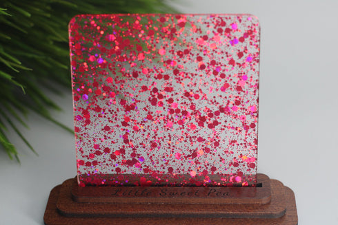 Chunky Disco Diva Hot Pink - 1/8" Acrylic Sheet