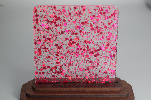 Chunky Disco Diva Hot Pink - 1/8" Acrylic Sheet