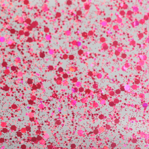 Chunky Disco Diva Hot Pink - 1/8" Acrylic Sheet