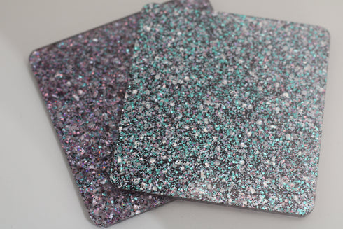 Mermaid Tantrum Confetti - 1/8" Acrylic Sheet
