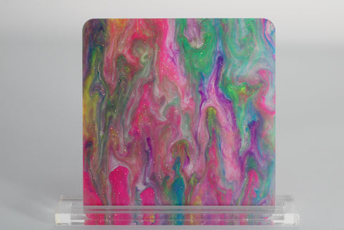 Neon Rushing Wave - 1/8" Acrylic Sheet