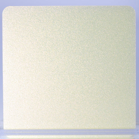Pastel Yellow Dusted Glitter - (Single Sided) - 1/8" Acrylic Sheet