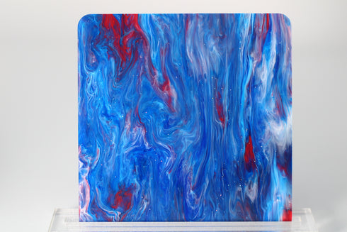 Patriotic Wave - 1/8" Acrylic Sheet