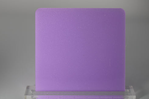 Pastel Purple Dusted Glitter - (Single Sided) - 1/8" Acrylic Sheet