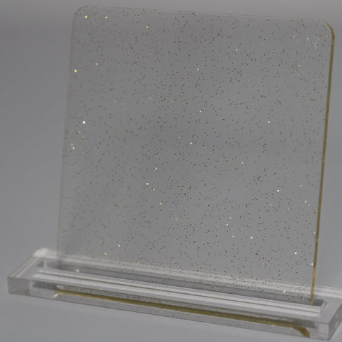 Gold Fairy Dust - 1/8" Acrylic Sheet