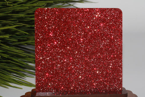 Santa's Sleigh Glitter - 1/8" Acrylic