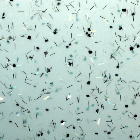 Hazy Green Confetti Glitter - 1/8" Acrylic Sheet