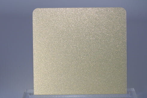 Pastel Yellow Dusted Glitter - (Single Sided) - 1/8" Acrylic Sheet