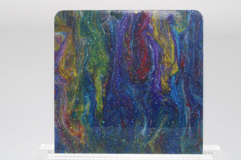 Rainbow Wave - 1/8" Acrylic Sheet