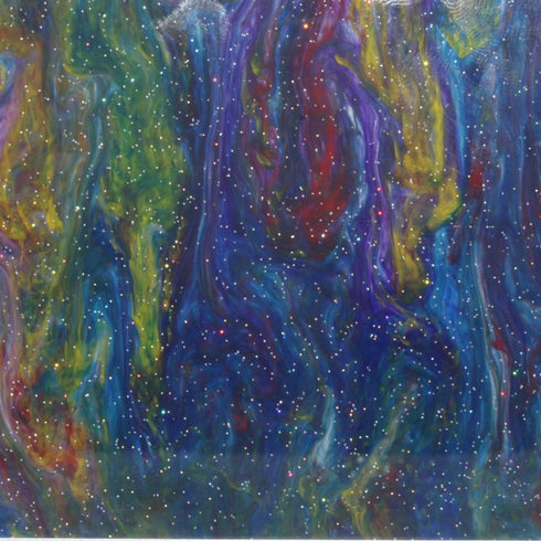 Rainbow Wave - 1/8" Acrylic Sheet