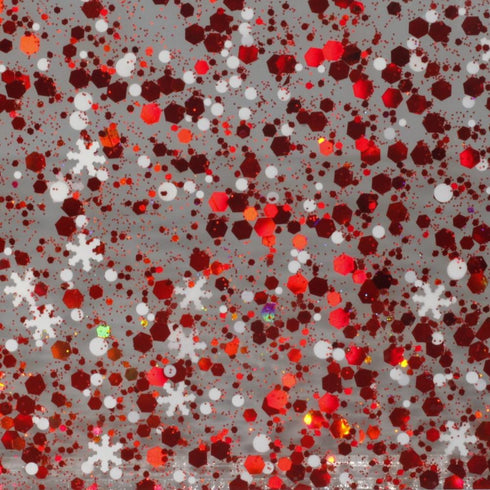 Christmas Snowflake Confetti - 1/8" Acrylic Sheet