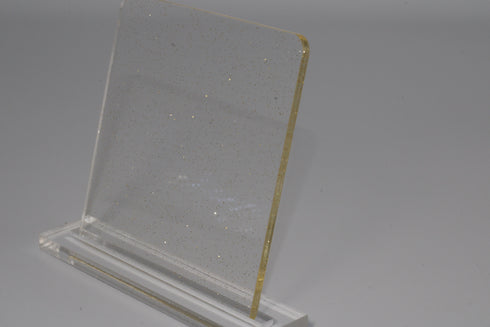 Gold Fairy Dust - 1/8" Acrylic Sheet