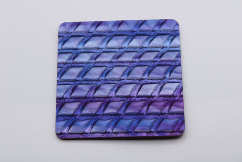Scratch and Dent: Purple Ombre Diamonds - 1/8" Acrylic Sheet