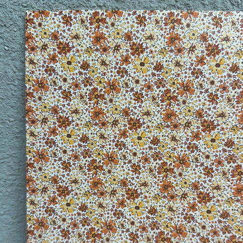 3172 - (Micro) Orange Ditsy Daisies