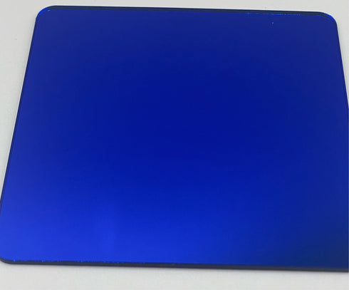 Cobalt Blue Mirror - 1/8" Extruded Acrylic Sheet