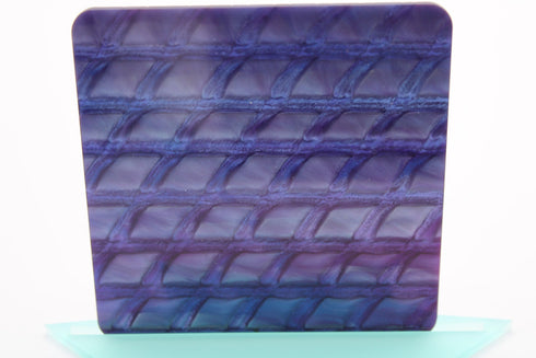 Scratch and Dent: Purple Ombre Diamonds - 1/8" Acrylic Sheet