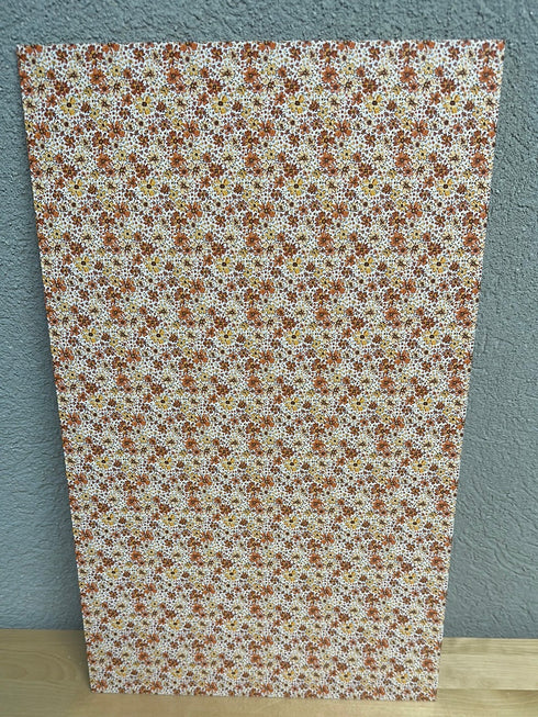 3172 - (Micro) Orange Ditsy Daisies