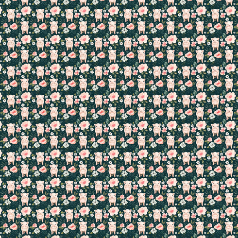 0276 - Piggies on Emerald Green