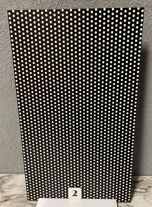 0002 - White Dots on a Black Background