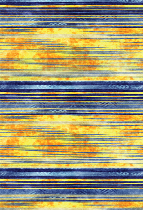 0368 - Yellow and Blue Stripes