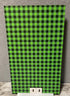 0044 - Small Lime Green & Black Plaid