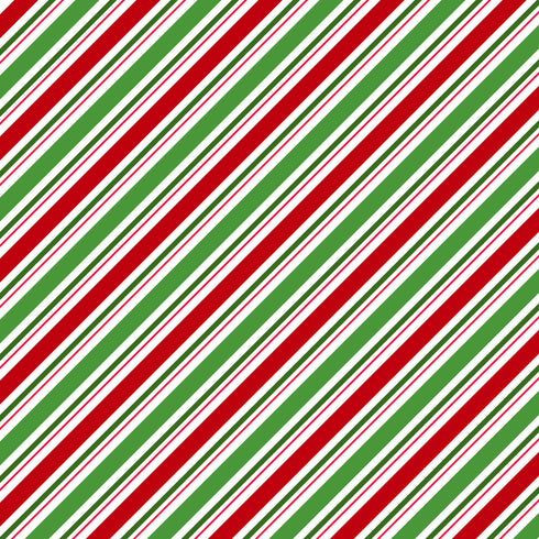 0032 - Christmas Stripes