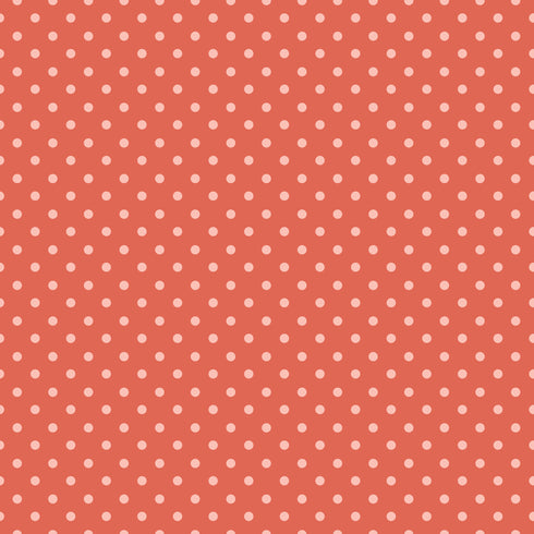 0655 - Pretty Pale Orange Dots