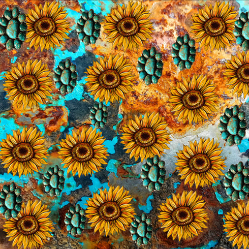 0684 - Western Sunflowers Mis-Match Fun