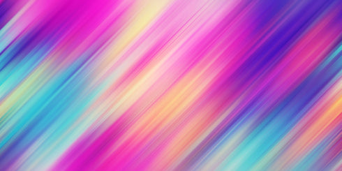 0692 - Multicolored Feathered Lines