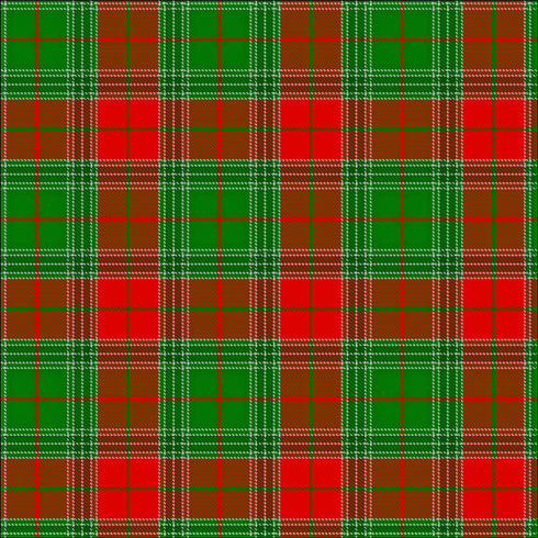 0043 - Small Green & Red Plaid