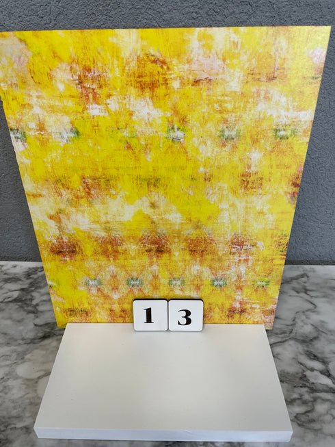 0013 - Yellow Abstract