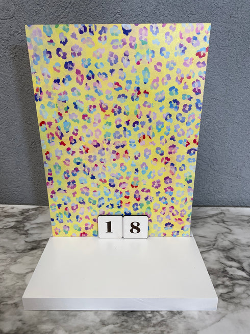 0018 - Yellow Animal Print