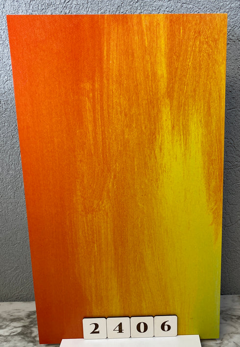 2406 - Orange and Yellow Watercolor
