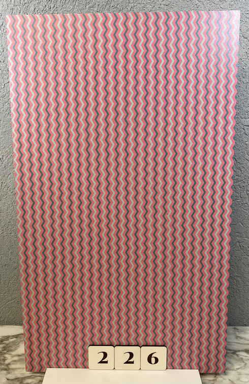 0226 - Pink Chevron