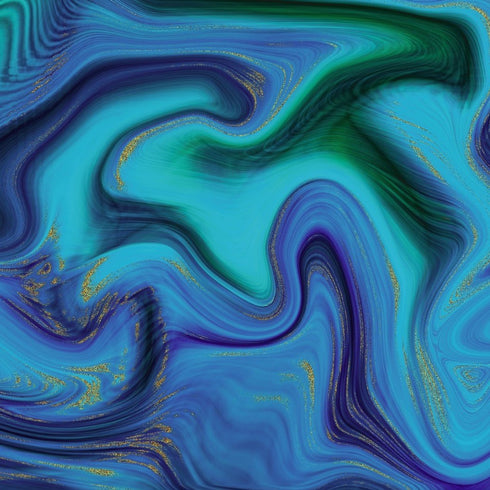 0204 - Blue Marble Swirl