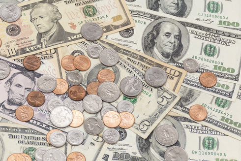 2094 - Scattered Currency and Coins