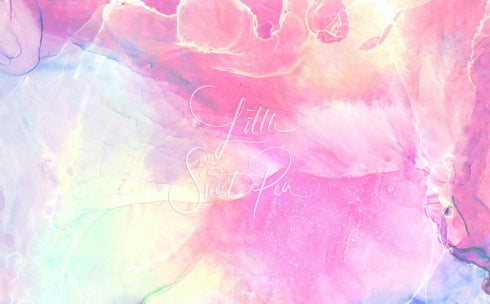 2191 - Pink Pastel Watercolors