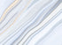 2205 - Gold, Grey, Blue and White Marble Abstract